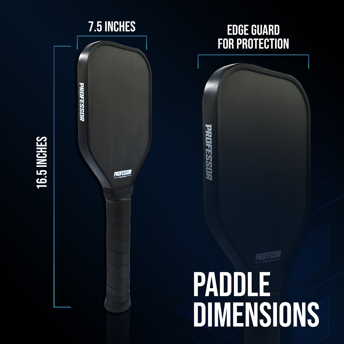 Professor Precision Pickleball Training Paddle - Sweet Spot Paddle
