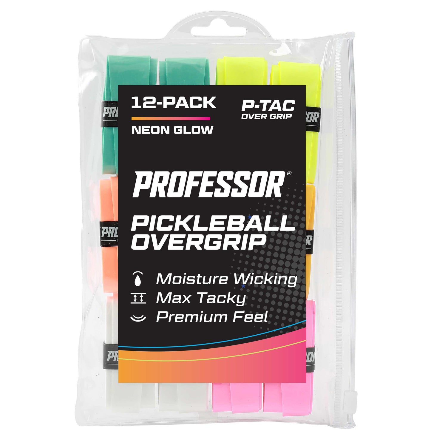Professor P-Tac Pickleball Paddle Overgrips