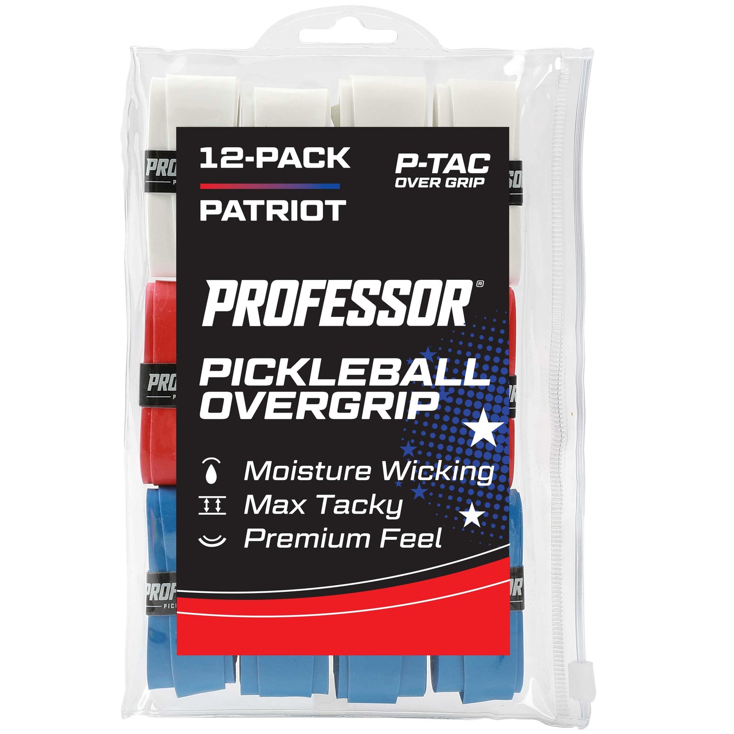 Professor P-Tac Pickleball Paddle Overgrips
