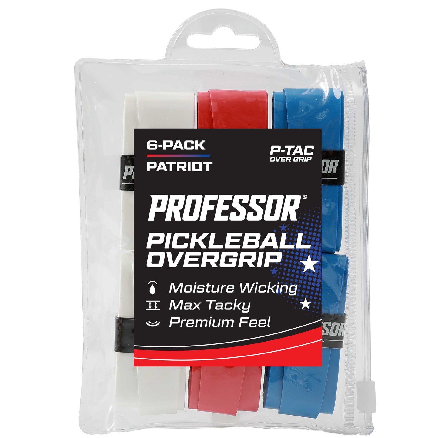 Professor P-Tac Pickleball Paddle Overgrips