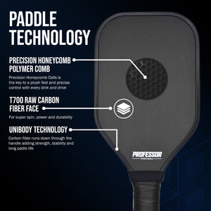 Professor Precision Pickleball Training Paddle